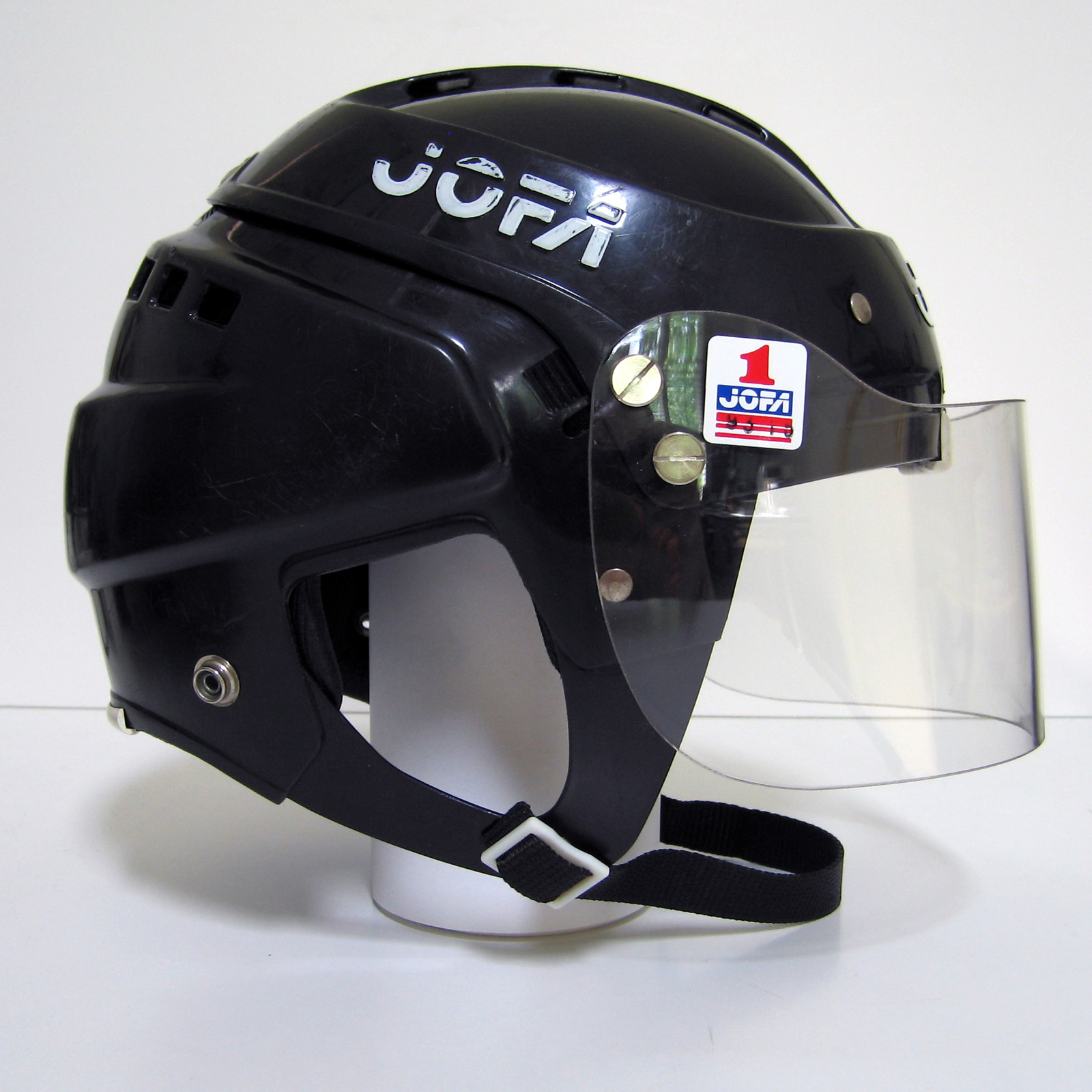 JOFA Helmets  Halos of Hockey: Denis Savard's JOFA Helmets