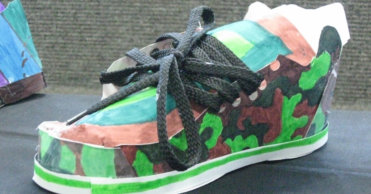 Art with Keryn Cardboard shoes