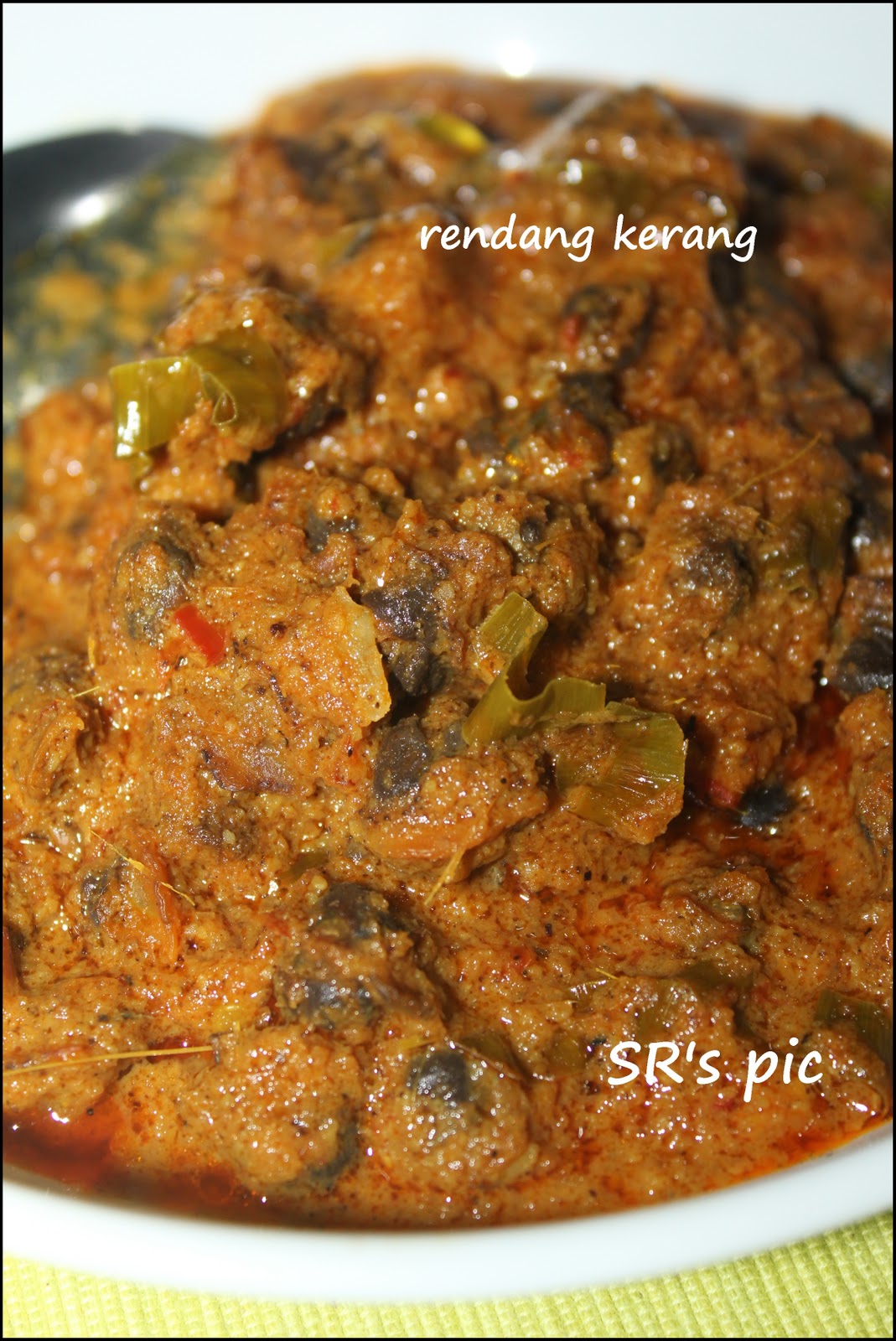 love to cook , love to eat RENDANG KERANG