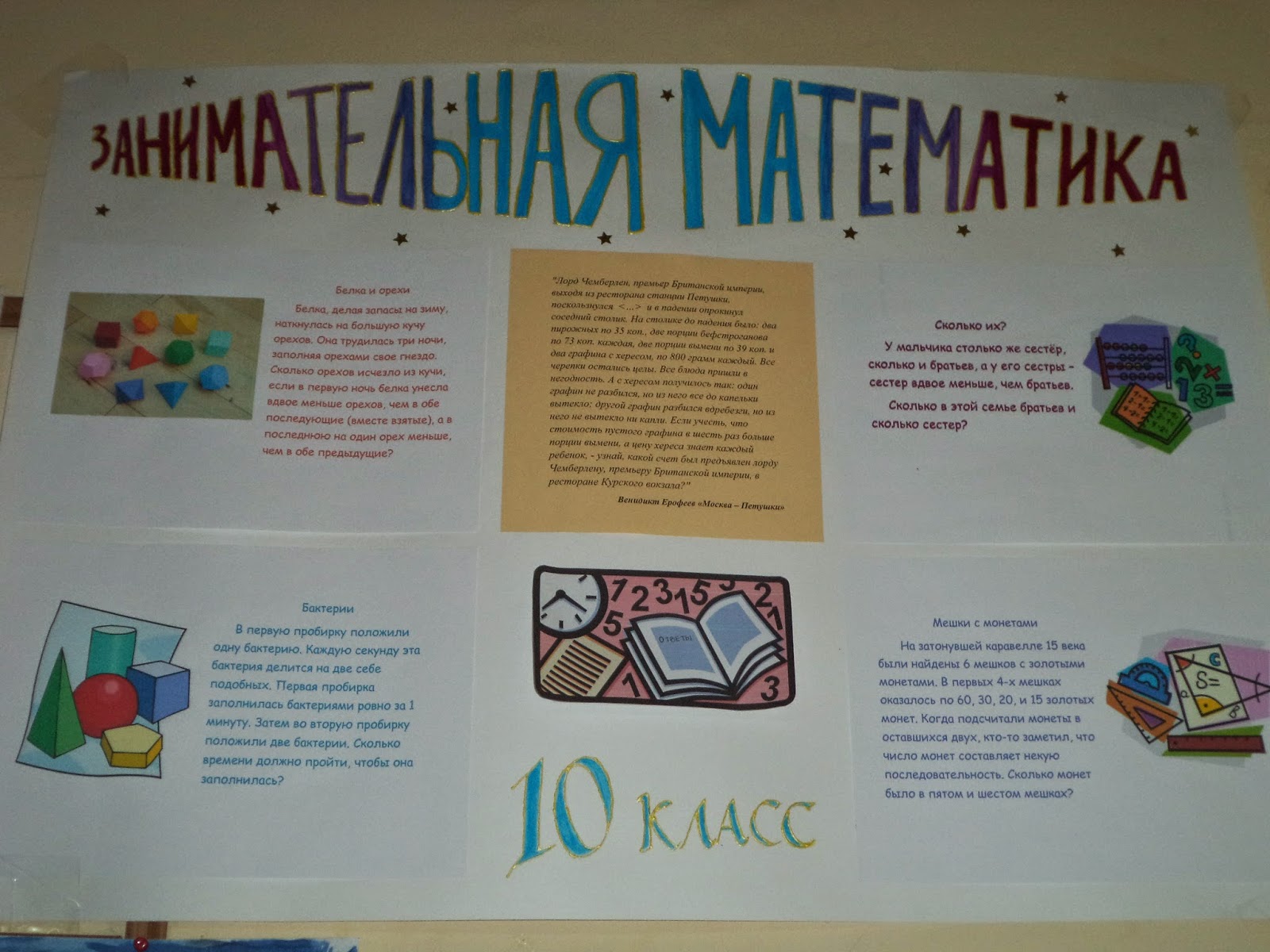 Предметная неделя по математике