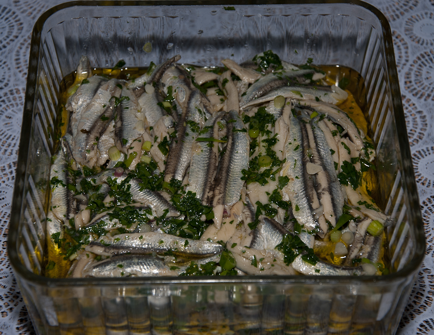 Marinaded White Anchovies All Things Sicilian and more
