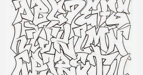 Graffiti Wall: letras de graffiti 3d