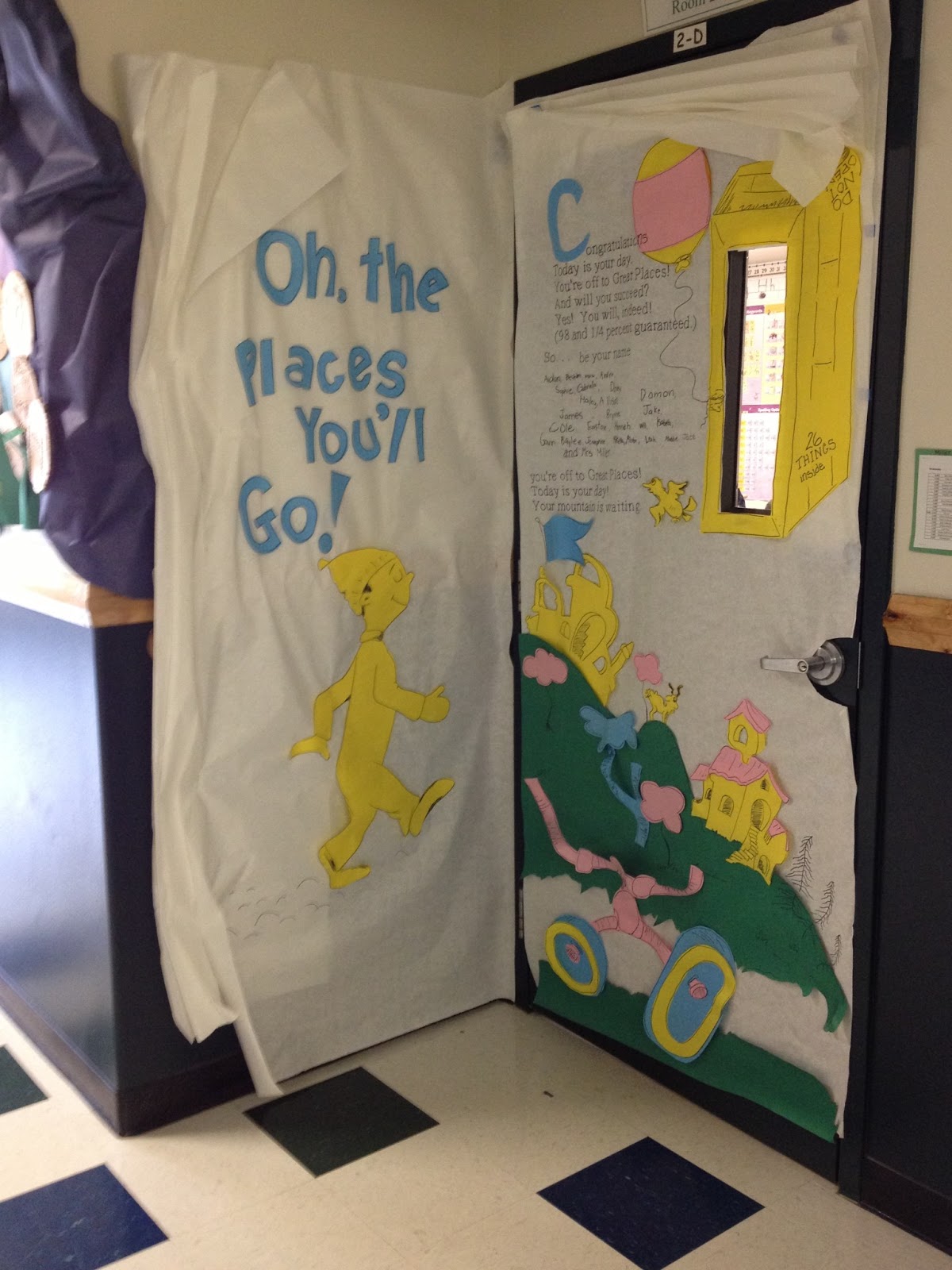 Runninghills5 Dr Seuss Teacher Appreciation Door Decoration