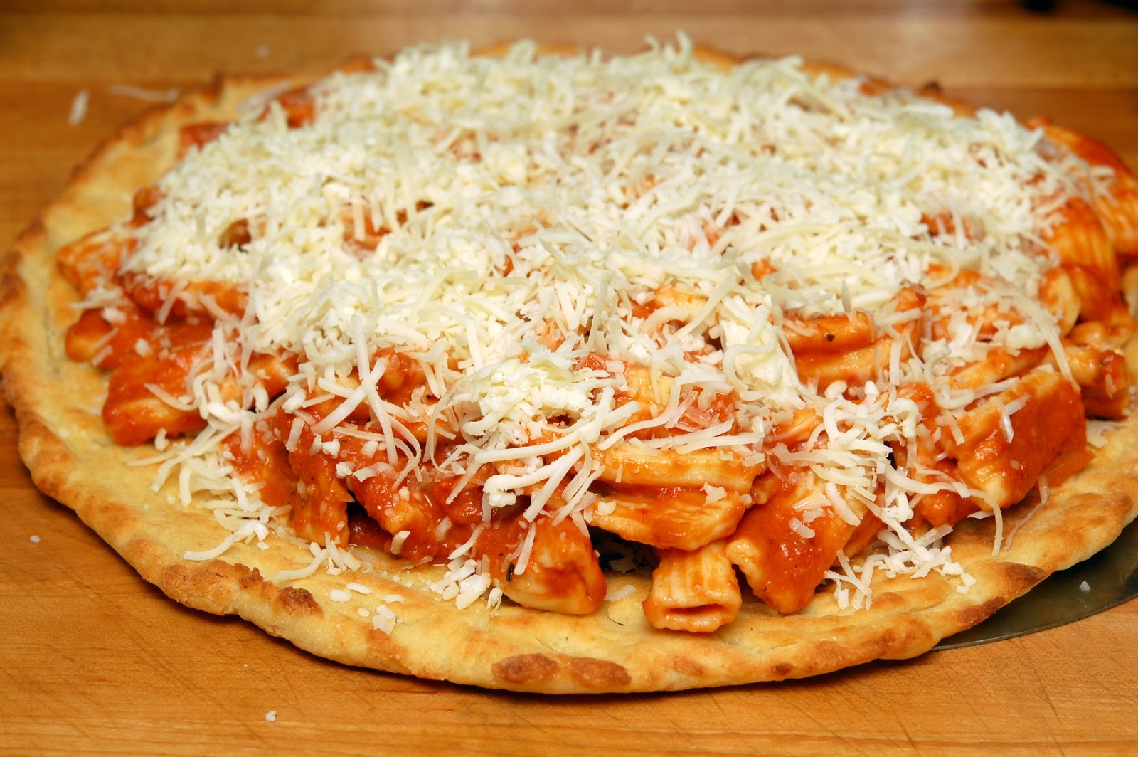 RIGATONI ALLA VODKA PIZZA!!!!! Hugs and Cookies XOXO