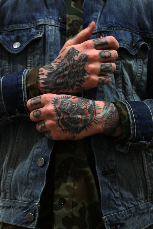 shanninscrapandcrap Knuckle Tattoos