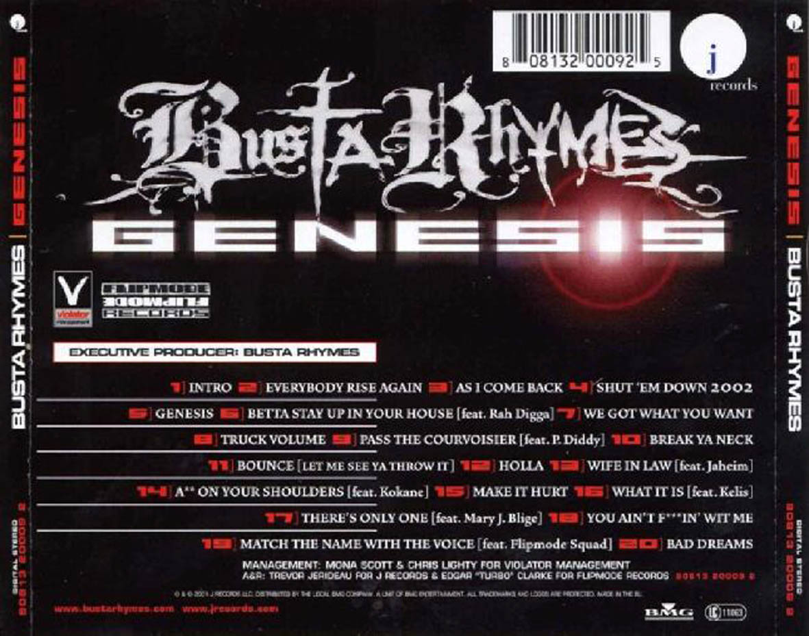 BUSTA RHYMES Genesis (2001)