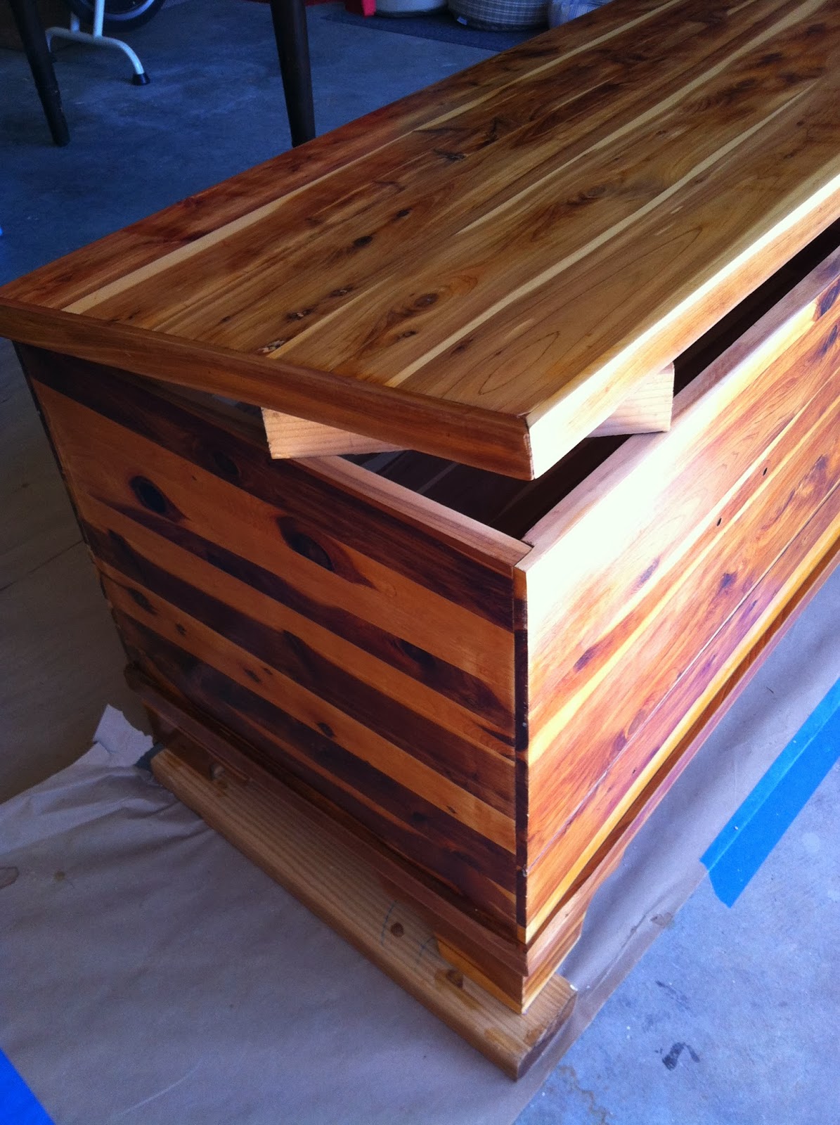 Create. Upcycle. Decorate. Organize Cedar Chest ReHab