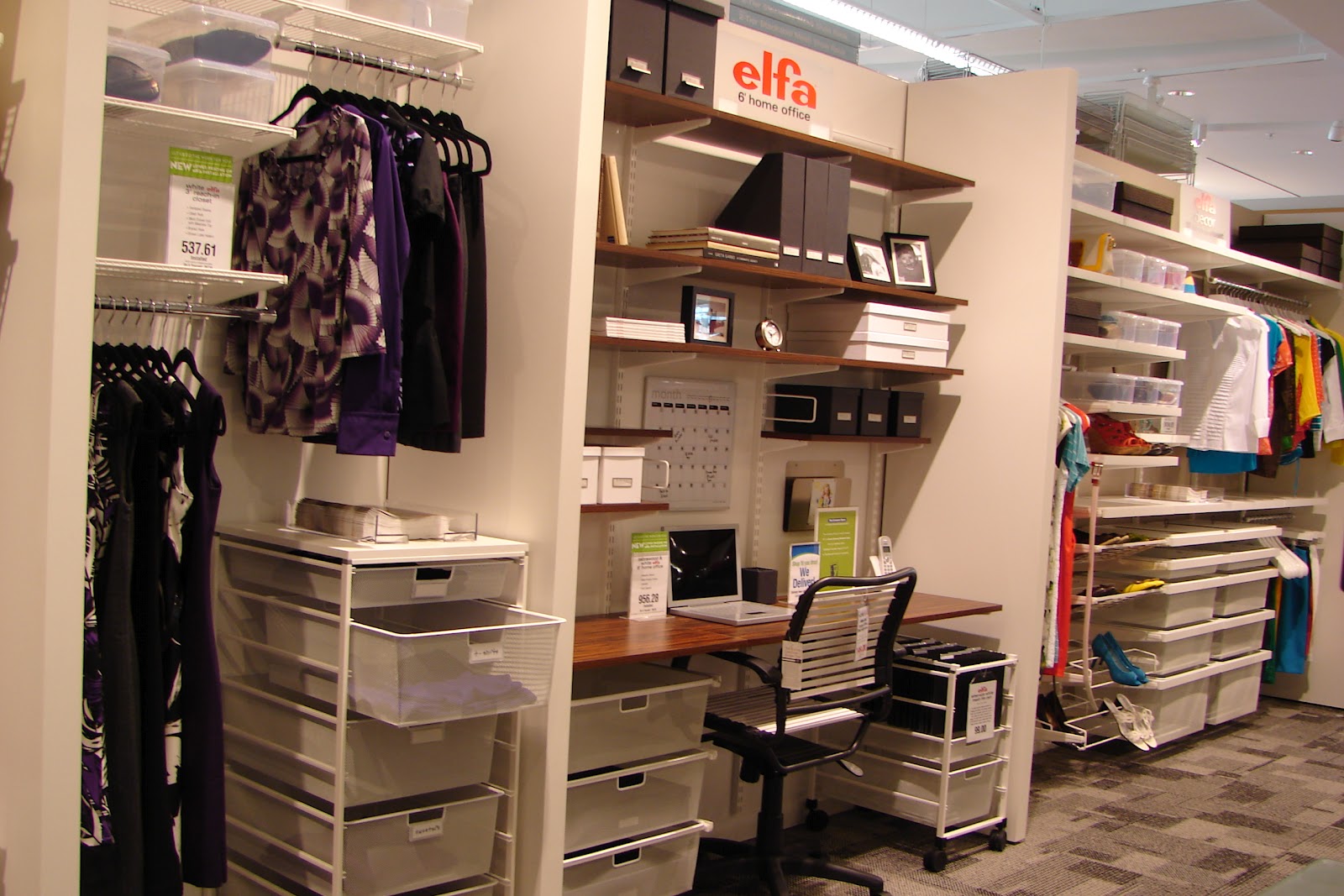 short girl, long island. Blogger Preview at The Container Store.