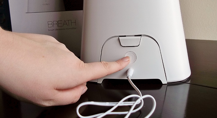 Breath Smart Ultrasonic Humidifier by Roolen