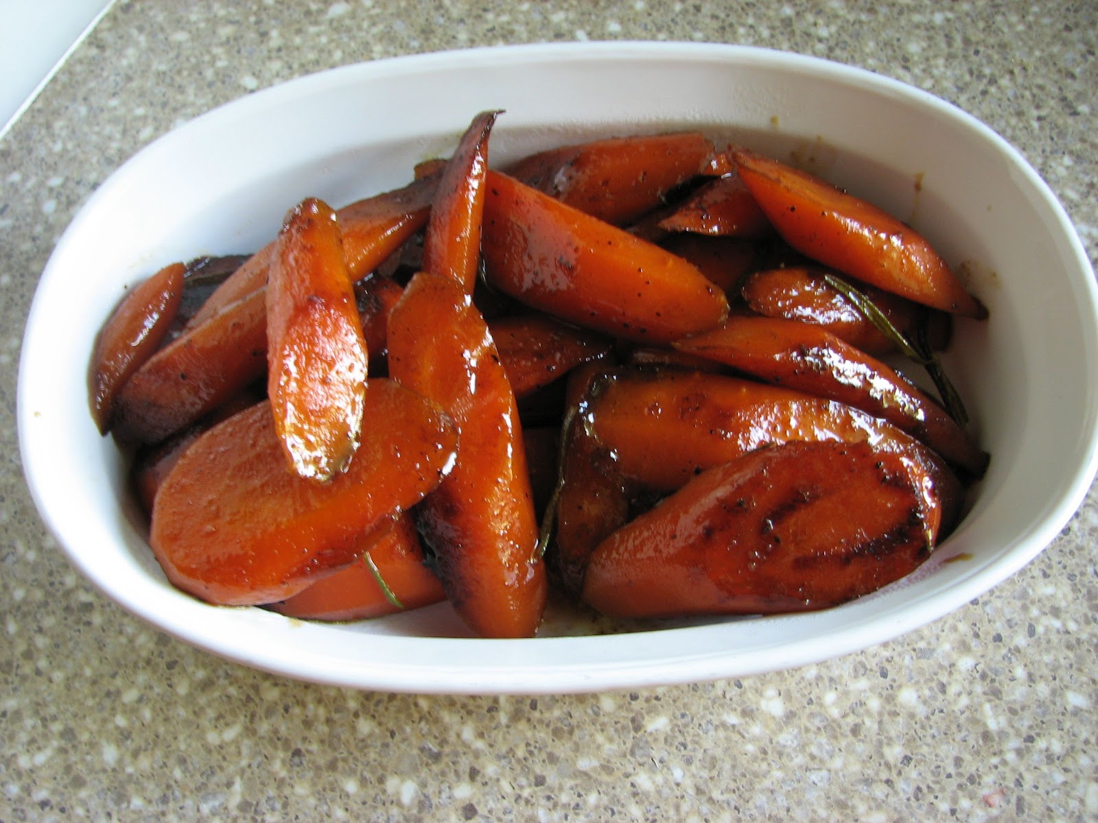 Delectably Mine PanRoasted Carrots
