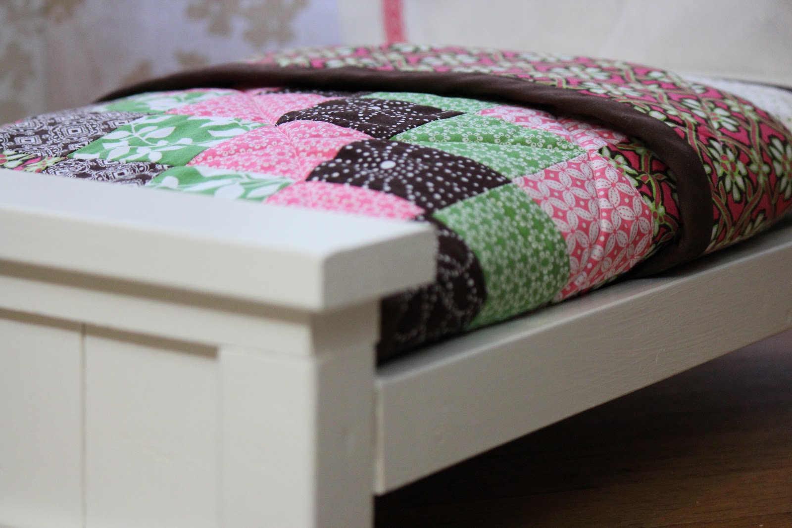 From Dahlias to Doxies DIY Doll Beds and Tiny Quilts