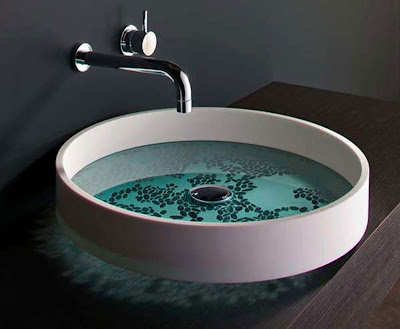 aesthetic wash basin surface painting