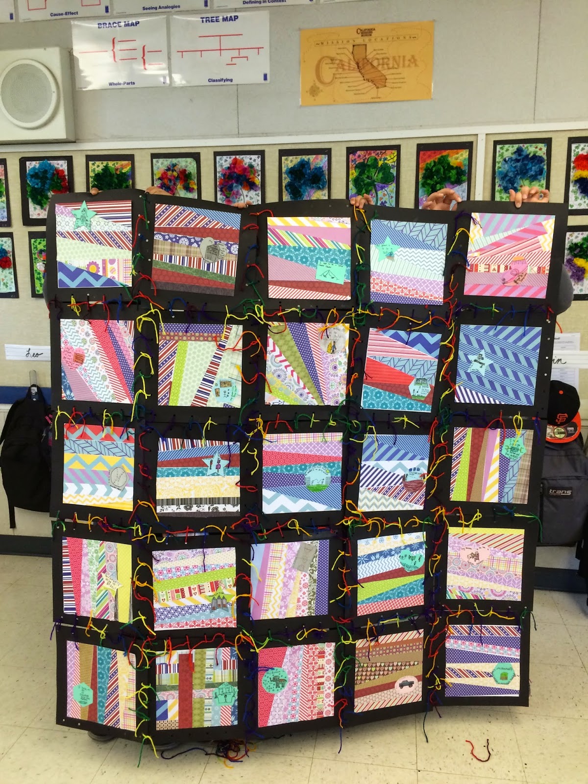 Kathy's Art Project Ideas Unconventional Wish Quilts Quilting for 4th Grade Art Lesson