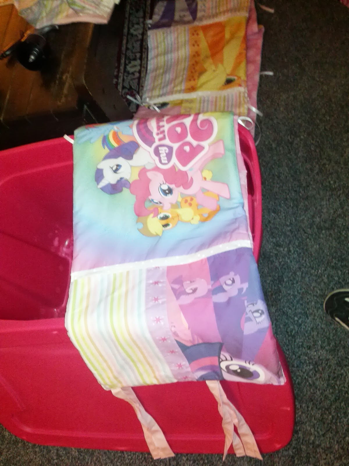 My Little Pony Crib Set MadFoamingCat's Fumbled Creations