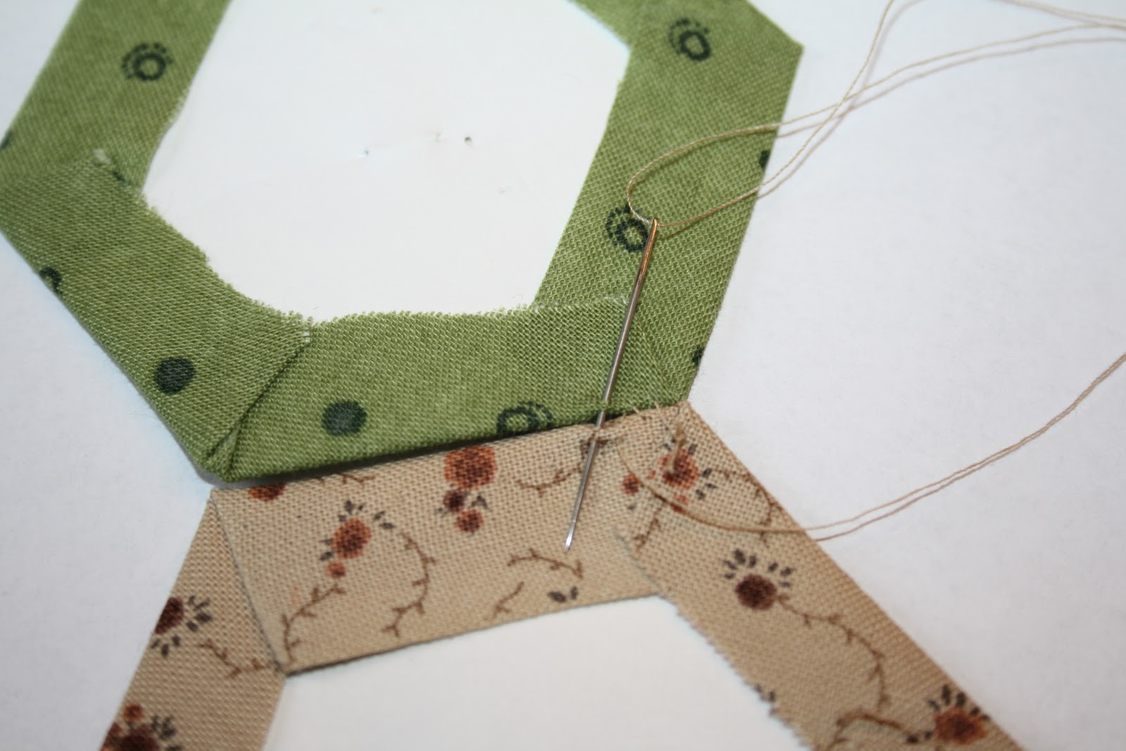 Snop How do you sew your hexies?