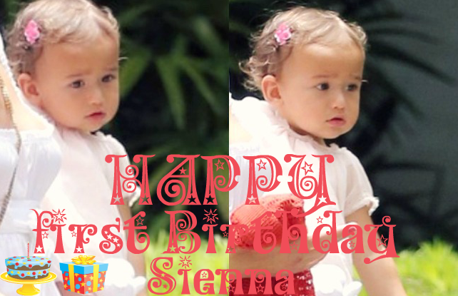 GoddessAdrianaLima: Happy 1st Birthday Sienna Lima Jaric