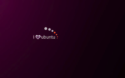 Purple Linux Ubuntu Wallpaper - I Love Ubuntu Wallpaper