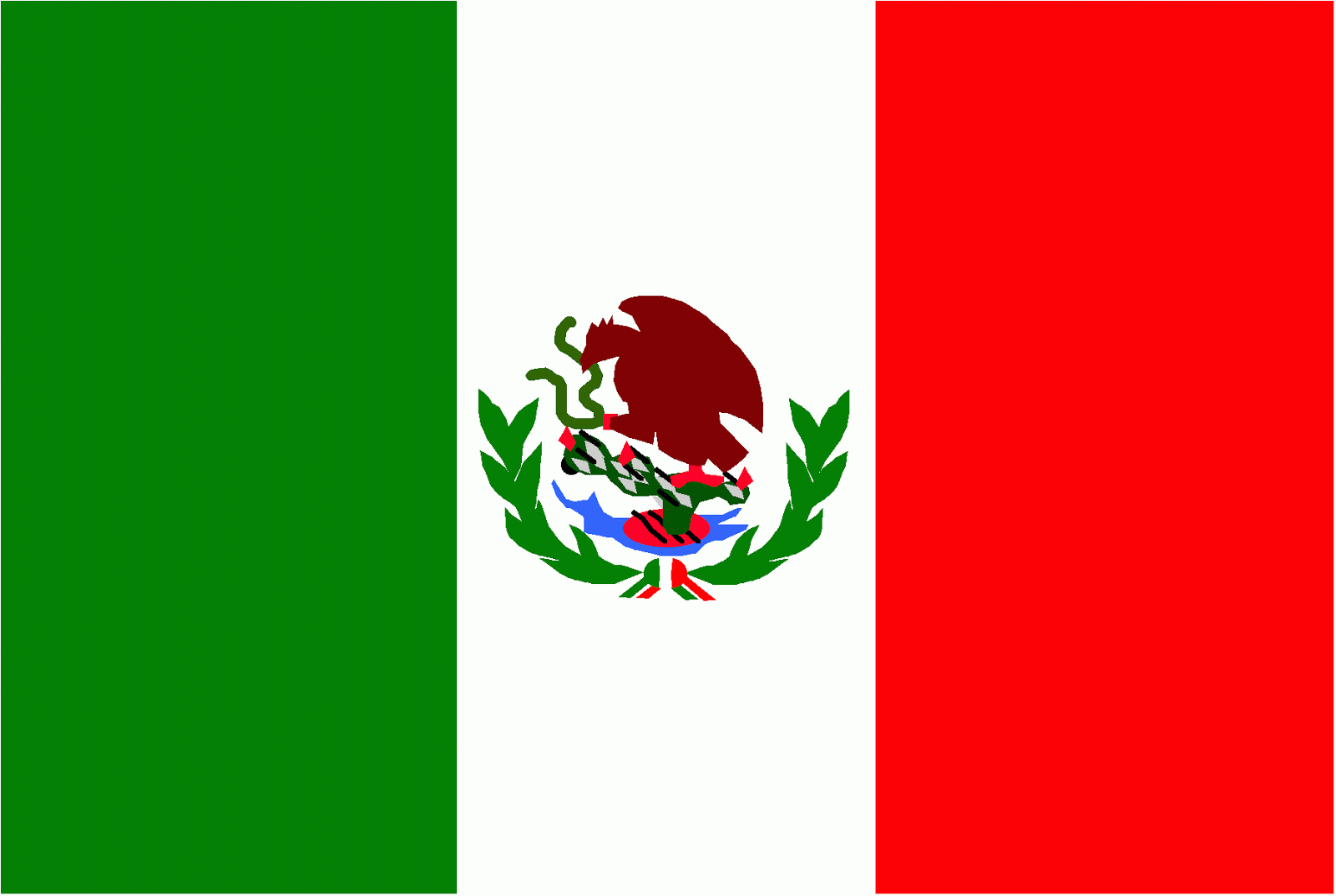 Mexican Flag Bandera De Mexico Flag Of Mexico | Dog Breeds Picture