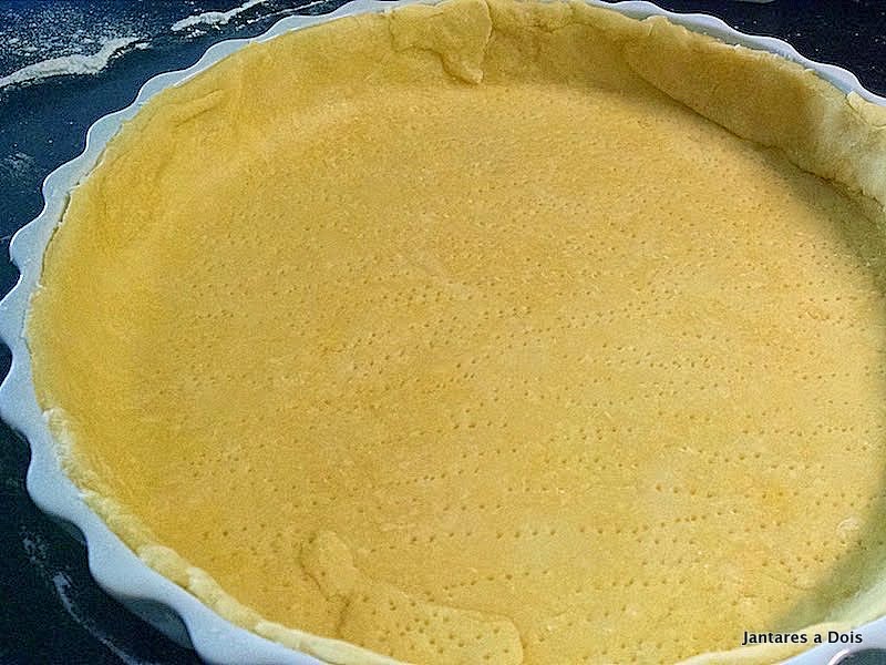 Massa para Quiche - Massa Brissé Massa para Quiche - Massa Brissé