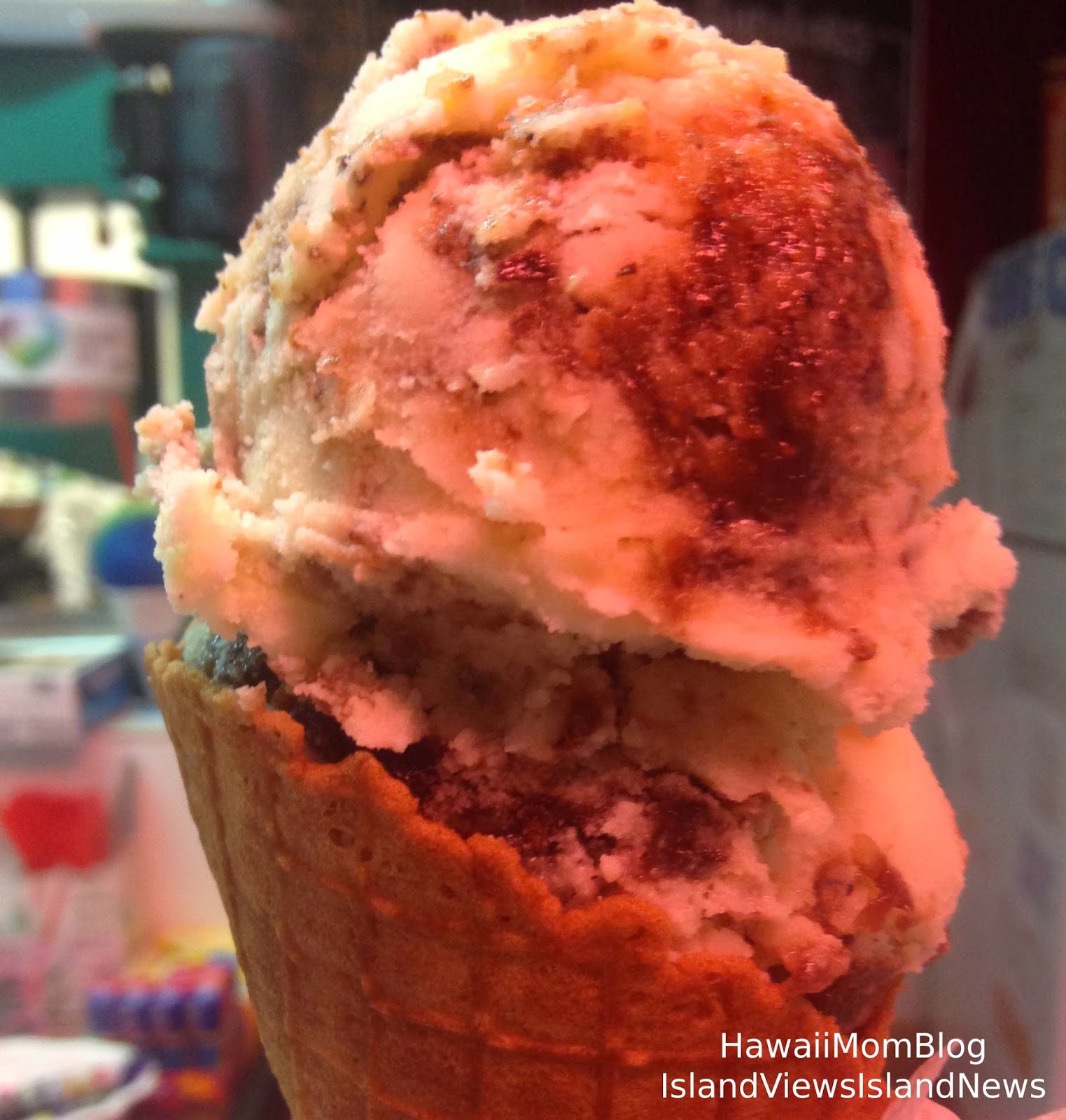 Hawaii Mom Blog Wing Ice Cream Parlor