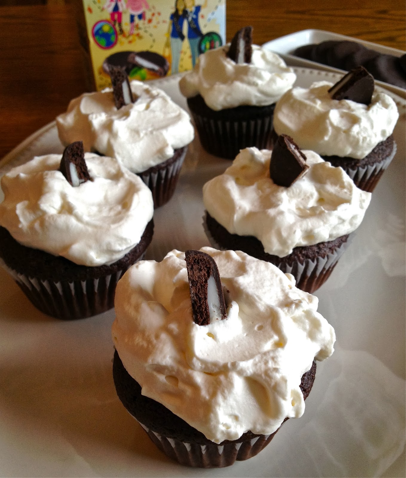 Chocolate Mint Girl Guide Cookies!