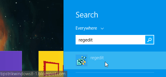 Cara Mempercepat Animasi saat Menutup Aplikasi Windows 8.1 10