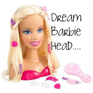 giant barbie head