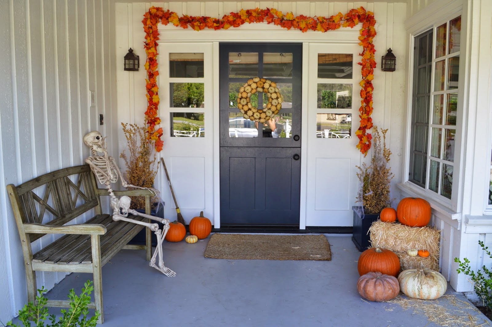 The Cape Cod Ranch Renovation Halloween Decorations!