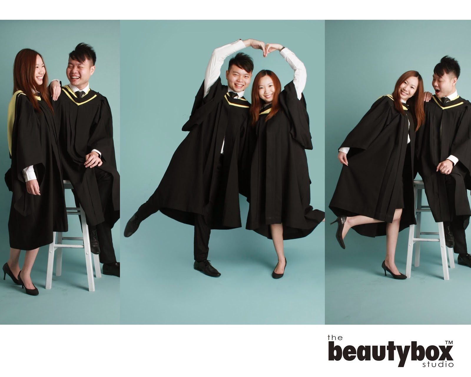 The Beautybox Studio COUPLES' GRADUATION STUDIO PHOTOGRAPHY