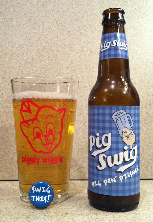 365 Beers and 50 Pounds Day 345, Dec 11 / Pig Swig Pig Pen Pilsner