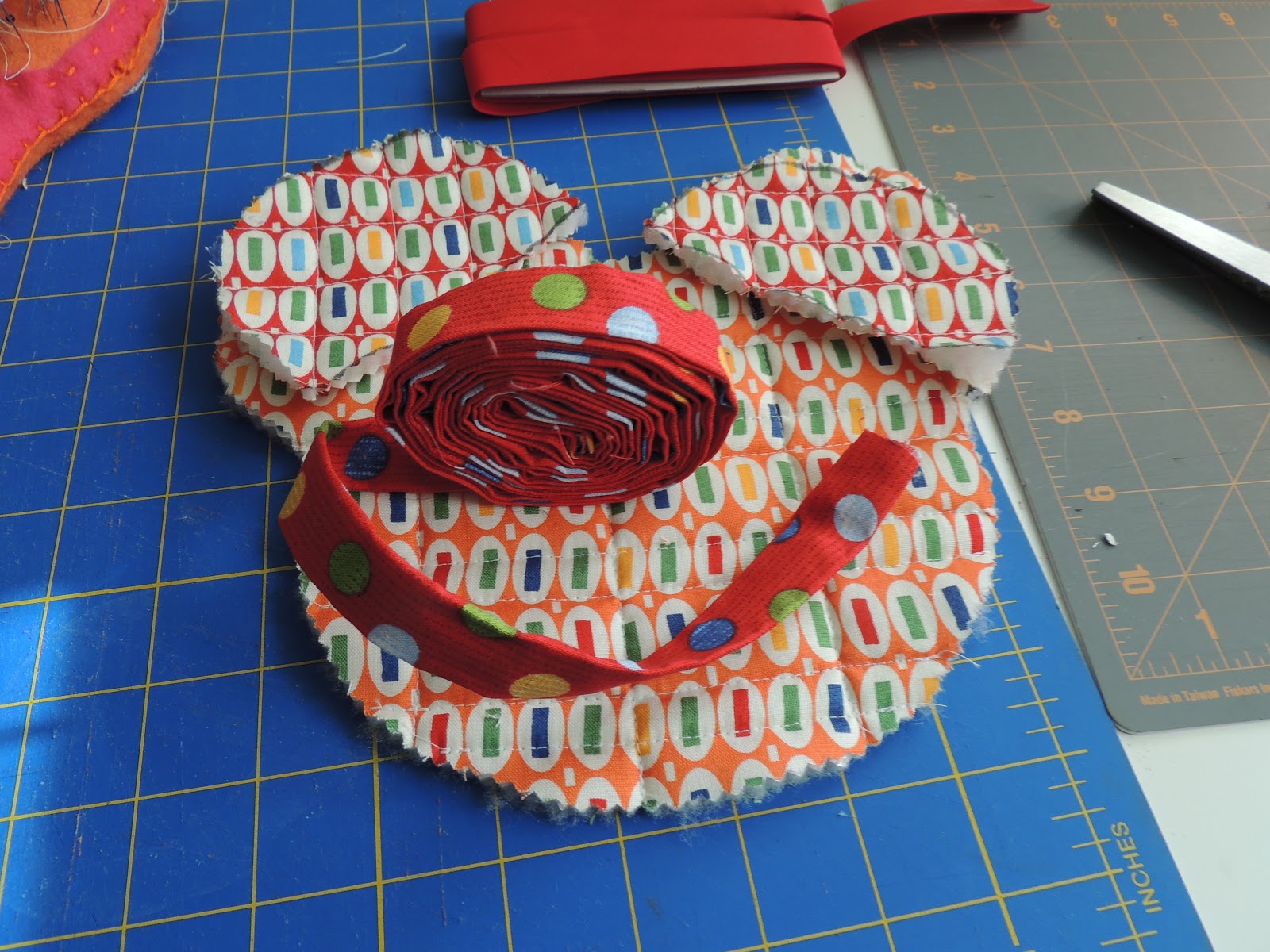 Seriously..I think it needs stitches. Mickey Mouse Hot Pad