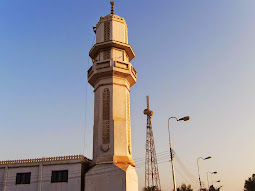 مئذنة مسجد بحرى استاد ملوى الرياضى .