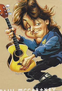 paul mccartney caricature