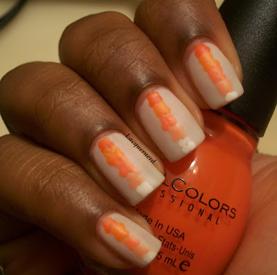 31DC2013 Day 2: Orange Nails