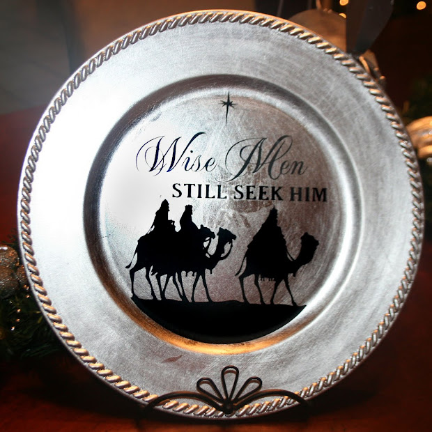 Decorating Charger Plates With Vinyl Vtwctr Christmas Charger Plate Ideas