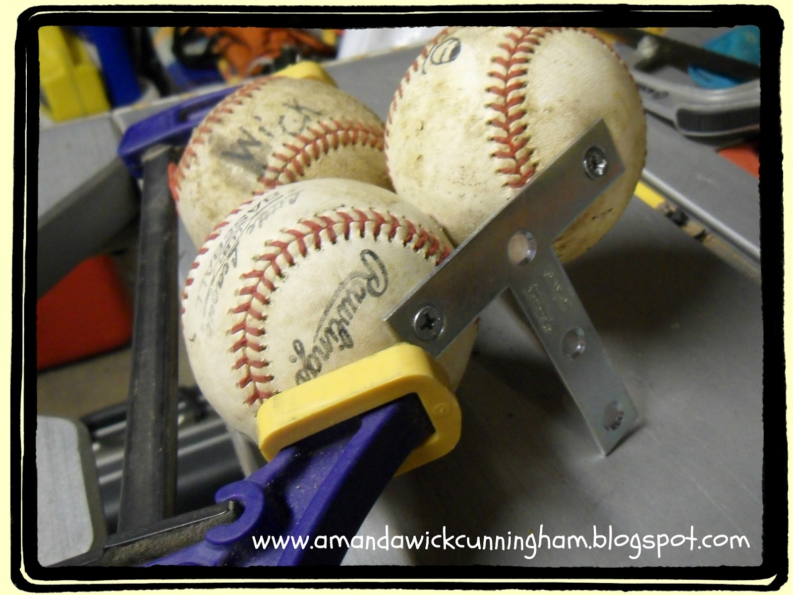 Kaleidoscope of Colors Baseball Bookend