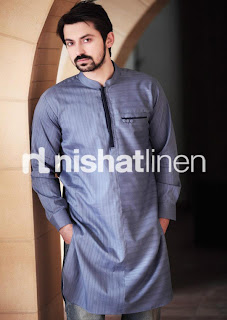 Nishat Men's Kurta Spring-Summer Collection 2013