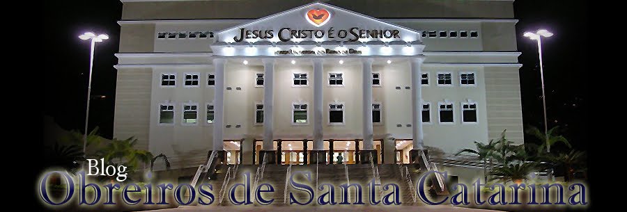 Blog dos Obreiros de Santa Catarina