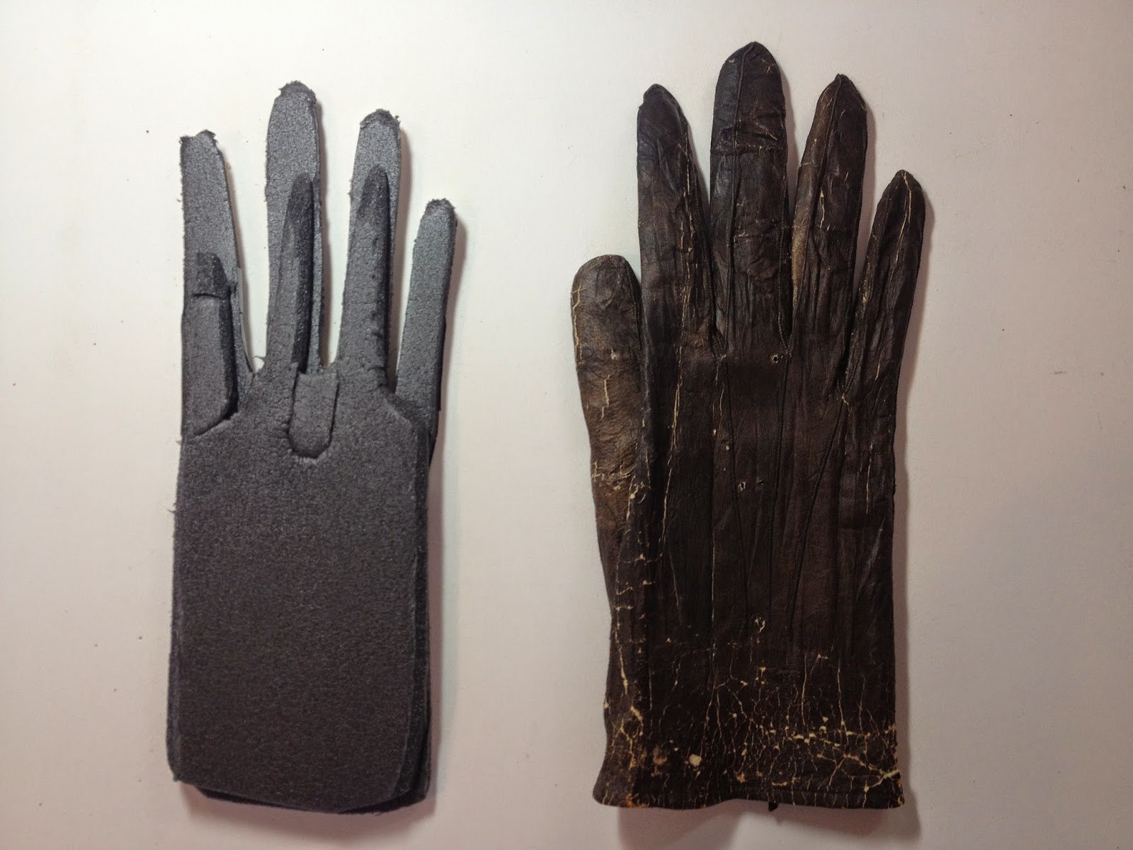 Inside the Conservator's Studio Conserving, then mounting a pair of