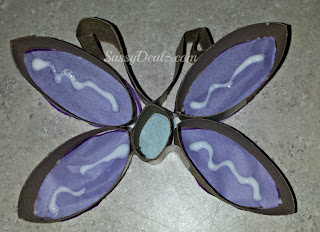 kids toilet paper roll butterfly craft