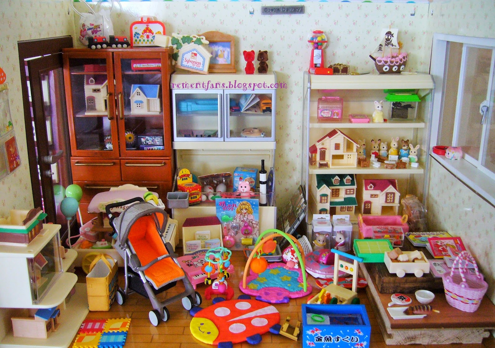 sylvanian toy shop