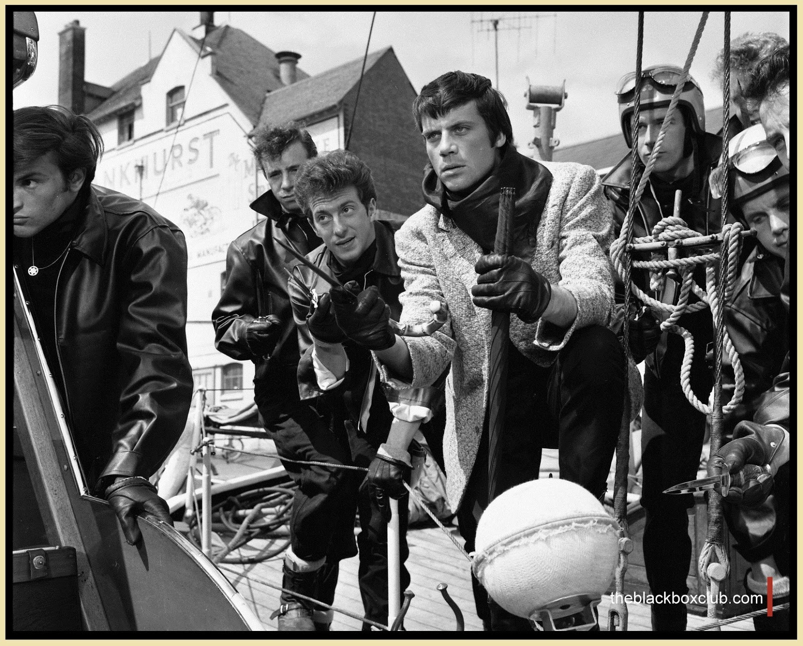 The Black Box Club OLIVER REED THESE ARE THE DAMNED BEHIND THE