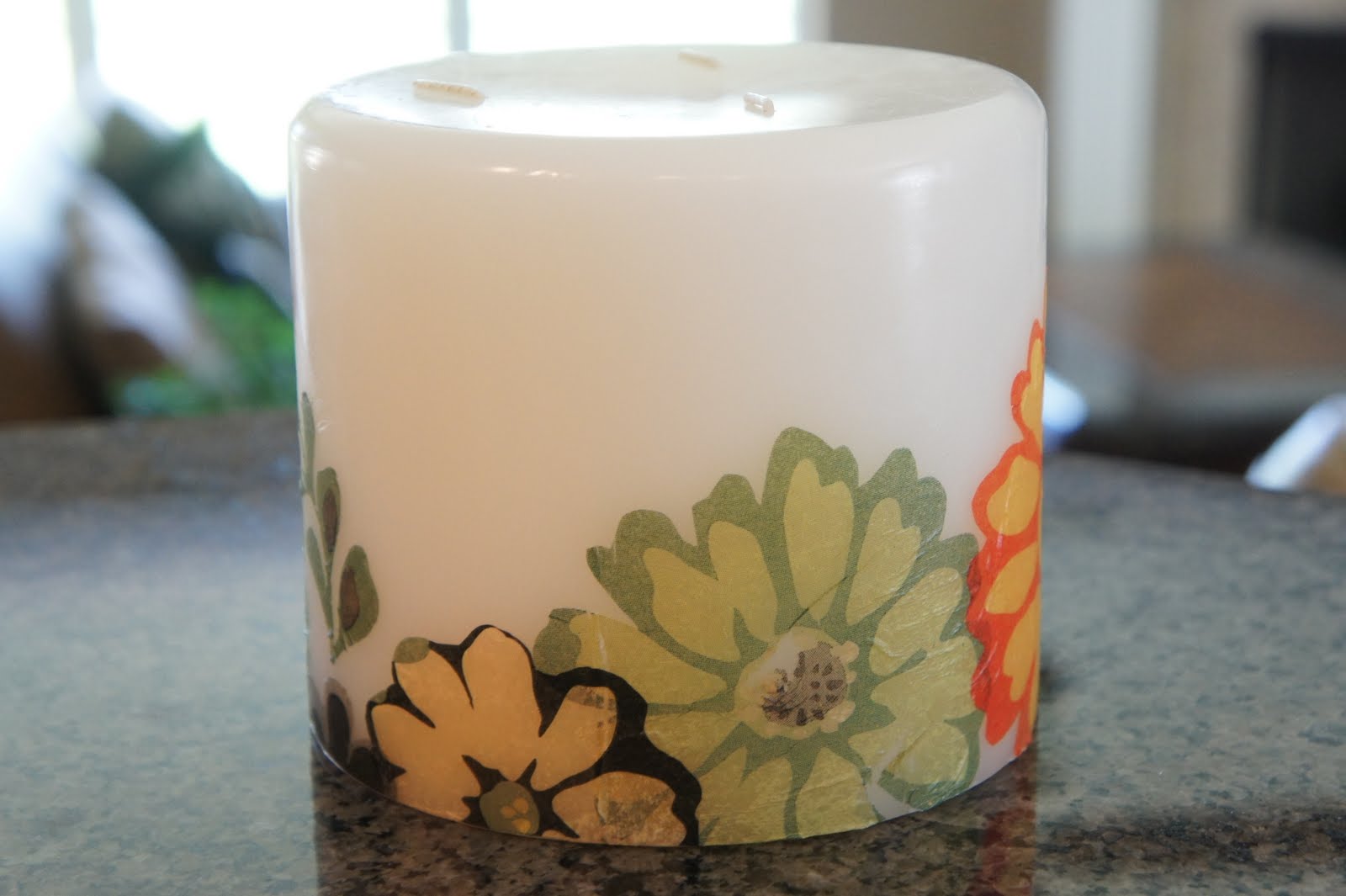 Crazy Girl Decoupage A Candle A Tutorial