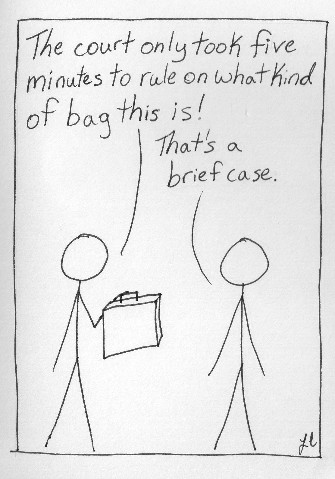 True Story Brief Case