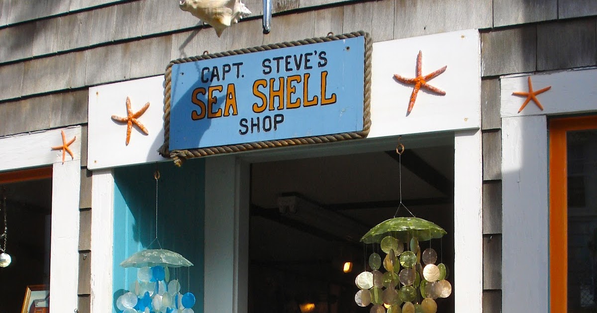 Alexandra D. Foster Destinations Perfected Rockport, Massachusetts Capt. Steve's Sea Shell Shop