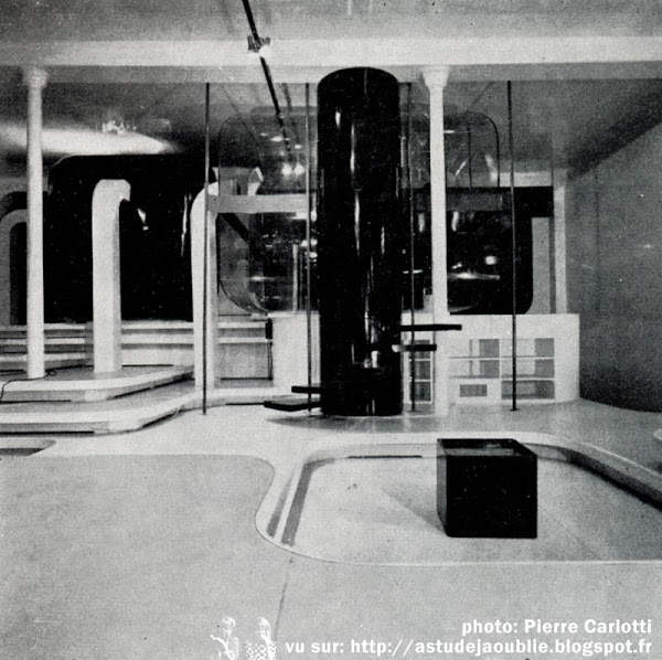 Paris - Bureaux Jean Cacharel  Architecte, Décorateur: Gerard Grandval  Création: 1968