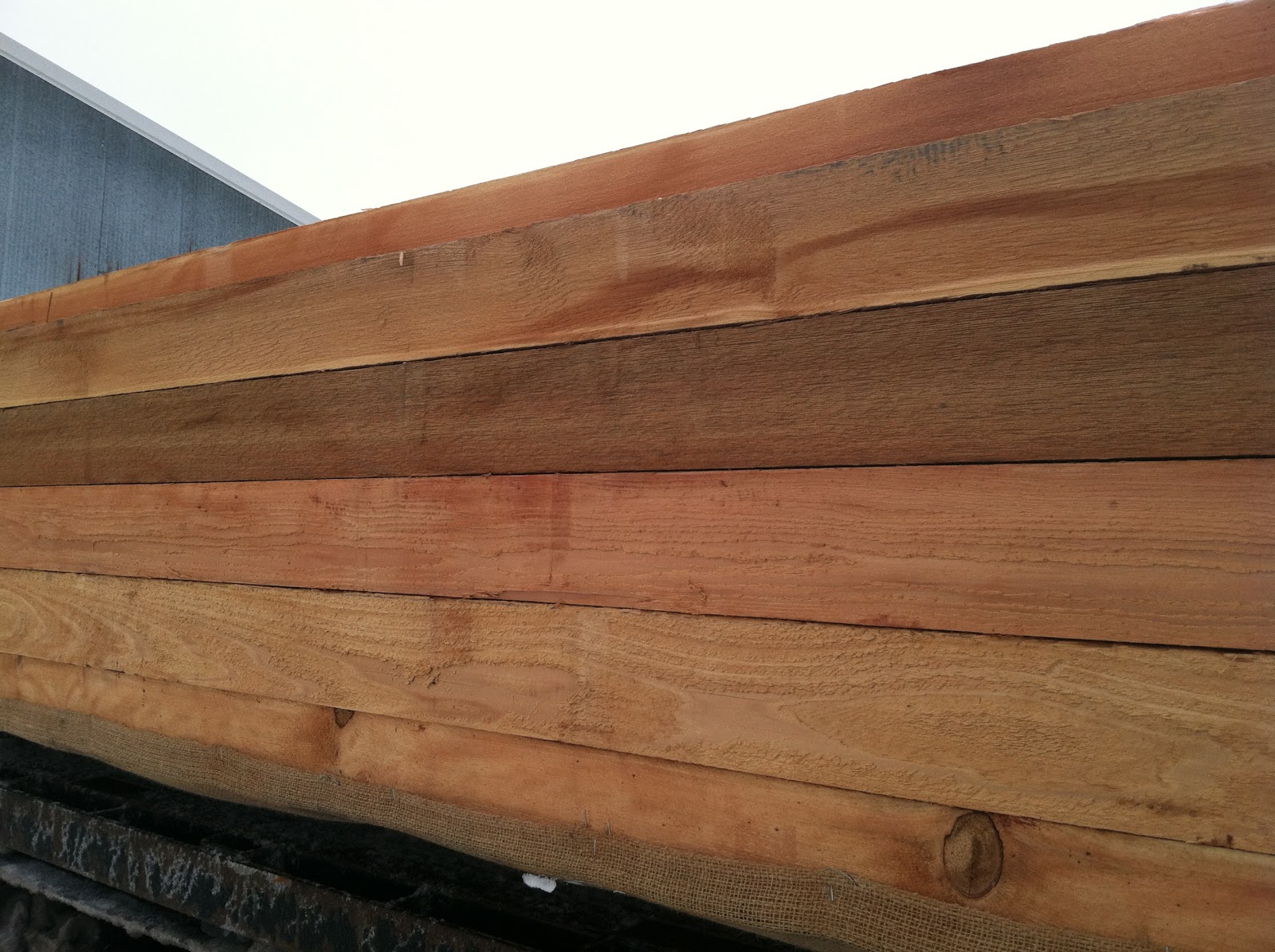 Timber Springs Lodge Western Red Cedar Beams