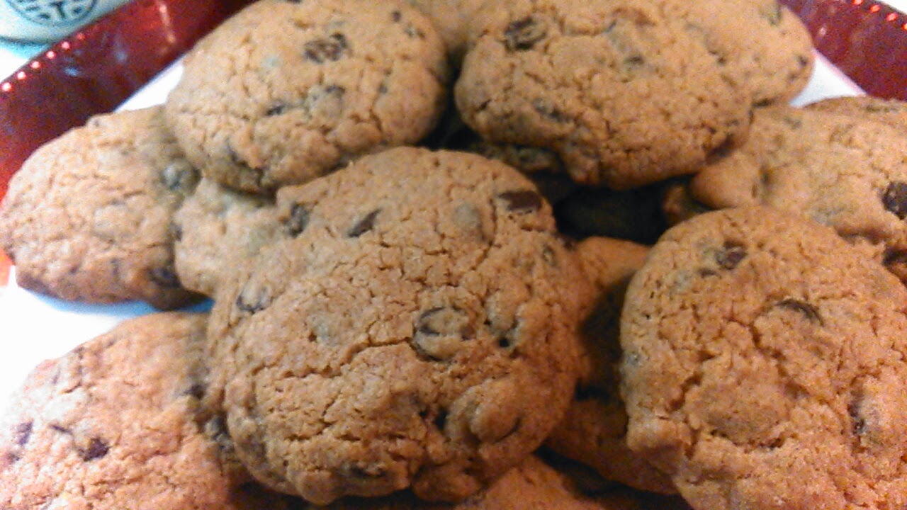 Cookies Con Gotitas De Choco Sin Gluten
