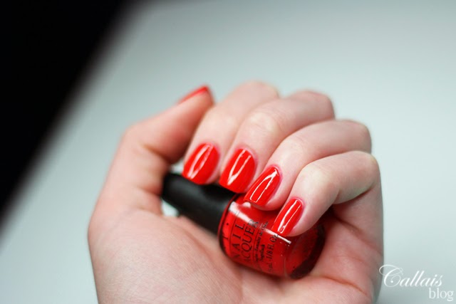 1. OPI Nail Lacquer in "Red My Fortune Cookie" (2024 Collection) - wide 1