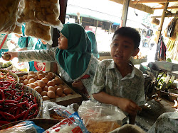 Practice at Traditional market